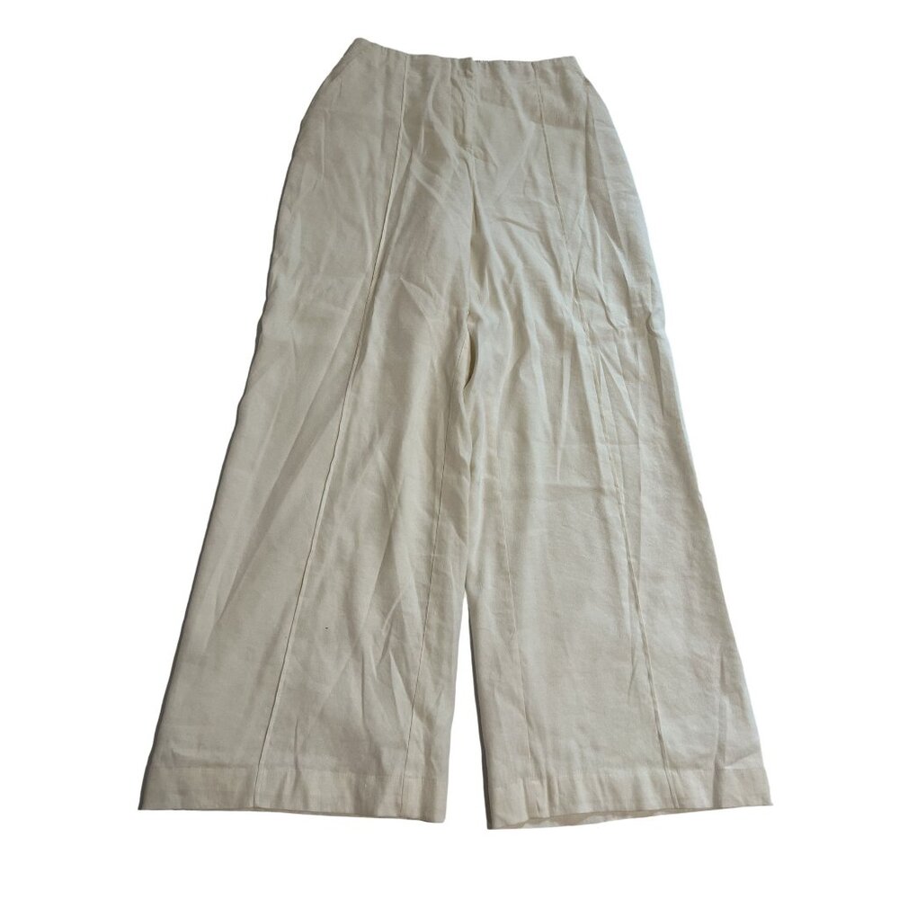 DISSH Wide Leg Pants in Cream